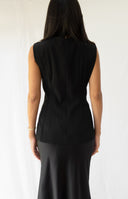 Alexander Wang Stitch Detail Peplum Top