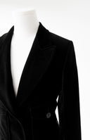 Cacharel Velvet Cropped Jacket