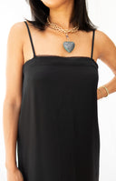 DKNY Minimal Slip Dress