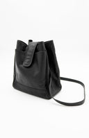 Vintage 90's Leather Bucket Bag