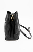Vintage 90's Leather Bucket Bag