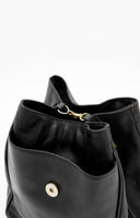 Vintage 90's Leather Bucket Bag