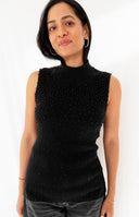 Iris Beaded Cotton Knit