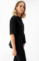 Folk Peplum Top