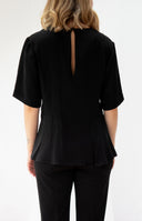 Folk Peplum Top