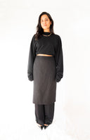 Jaeger Textured Midi Skirt