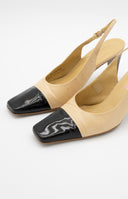 Jones Contrast Slingbacks