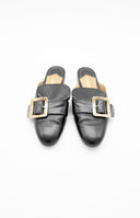 Russell & Bromley Buckle Mules