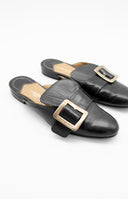 Russell & Bromley Buckle Mules