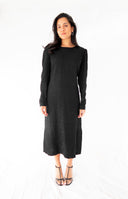 Vintage Textured Maxi Dress