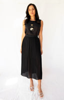 Vintage Volente Pleated Skirt