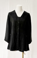Vintage Silk Paisley Blouse