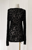 Vintage St.Michael Velvet Top