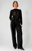 Vintage St.Michael Velvet Top