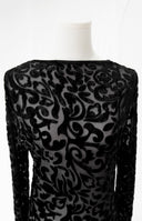 Vintage St.Michael Velvet Top